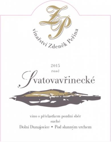 Svatovavřinecké rosé 2015 