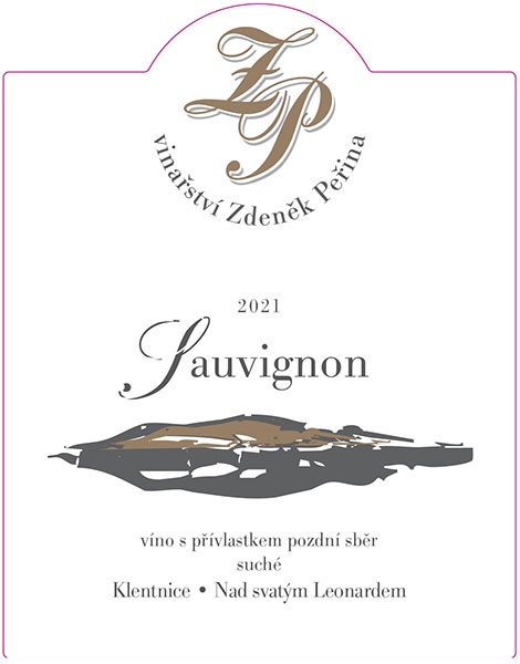 Sauvignon 2021, víno s přívl. pozdní sběr 