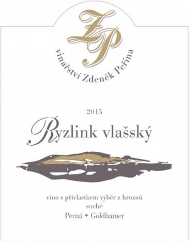 Ryzlink vlašský 2015 