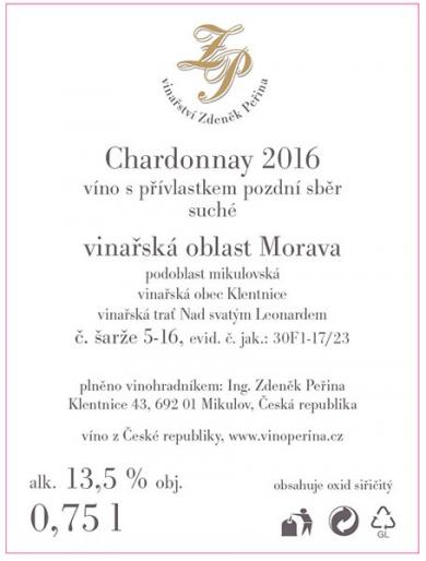Chardonnay 2016 