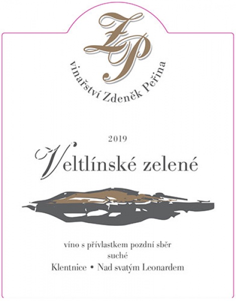 Veltlínské zelené 2019, víno s přívl. pozdní sběr 
